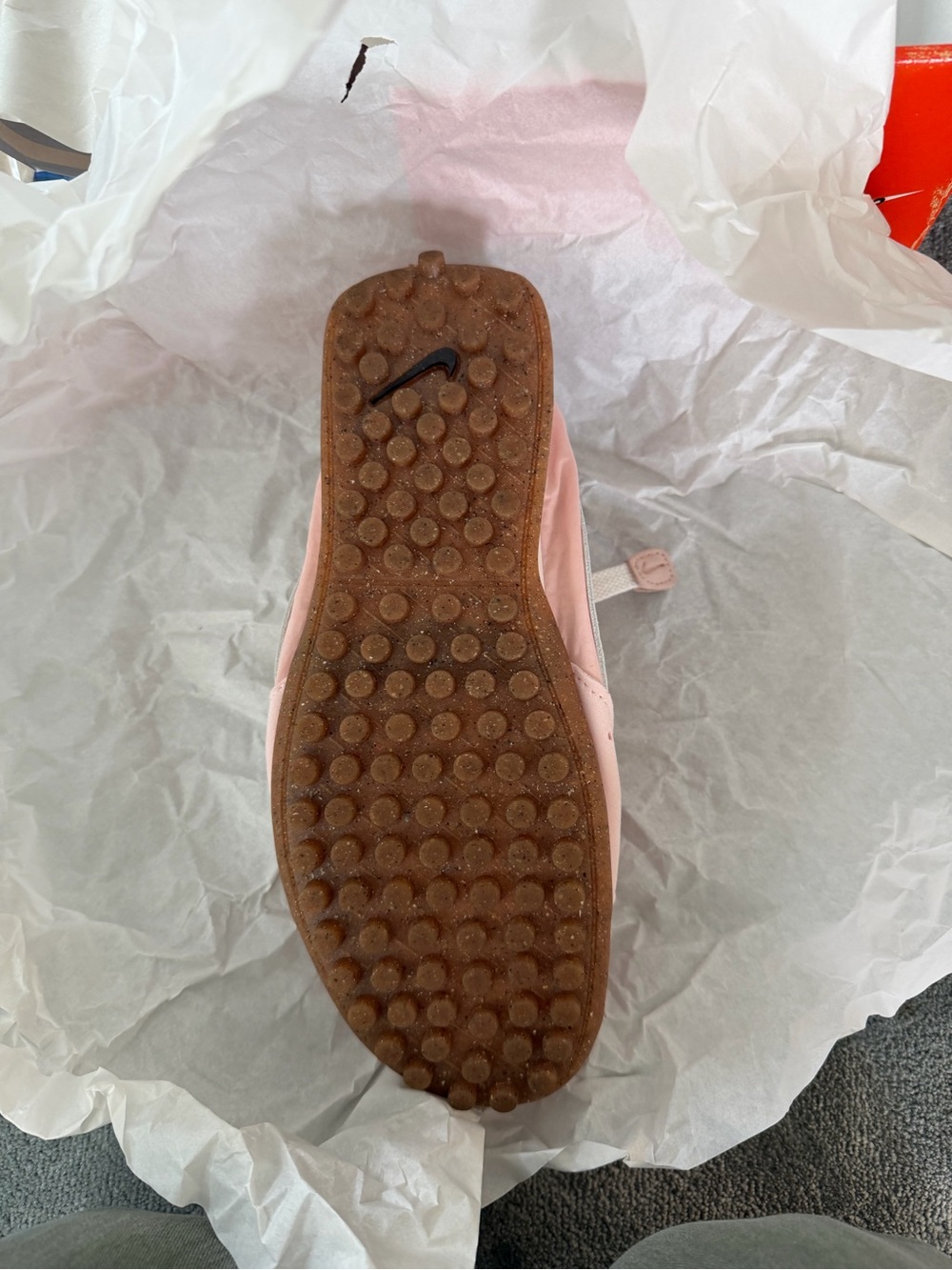 NWT Rare Jacquemus Pink & White Women's Moon Shoe 7.5 - Picture 11 of 13
